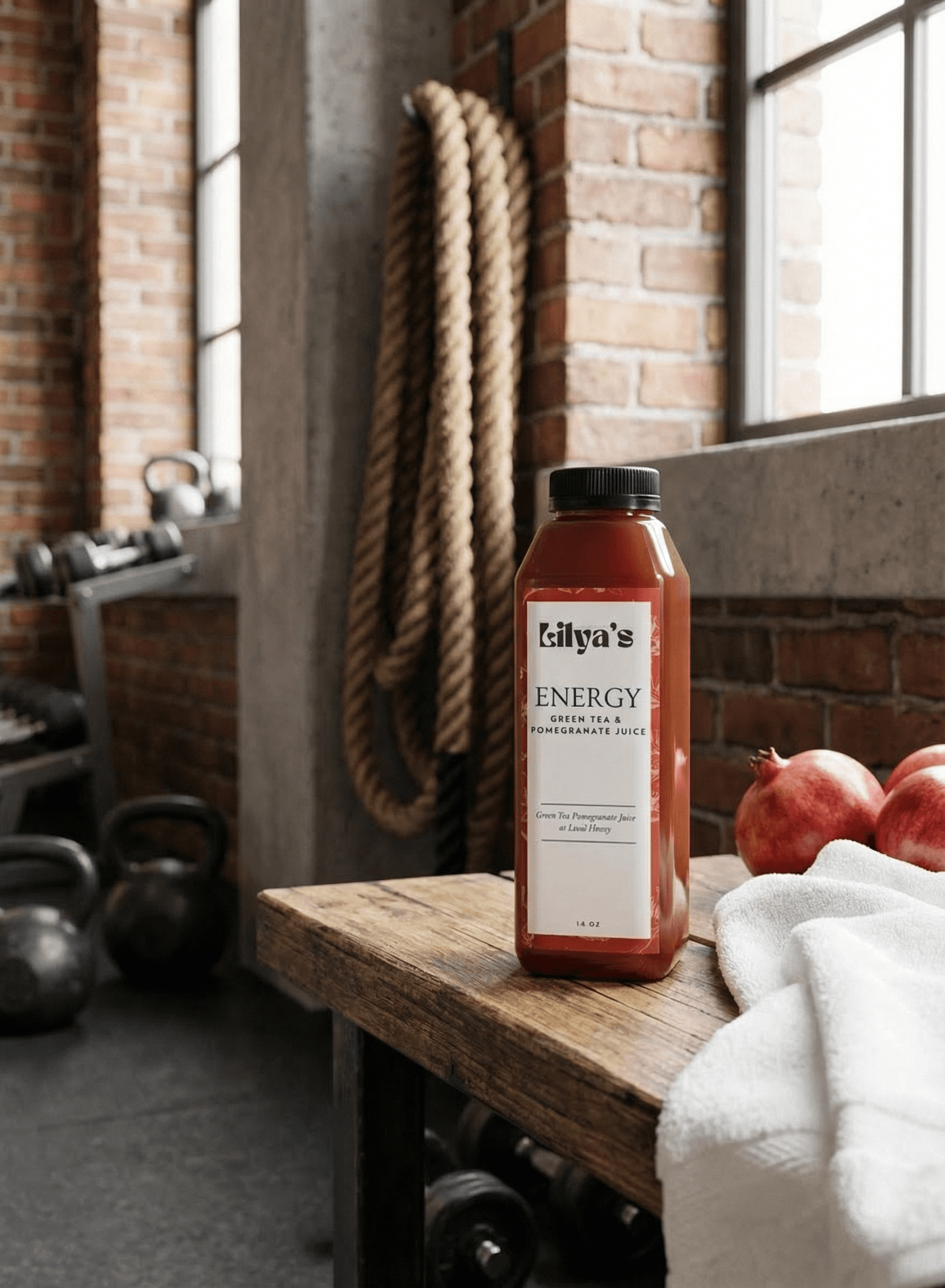 Lilya's Calm Moroccan Mint at a pilates studio